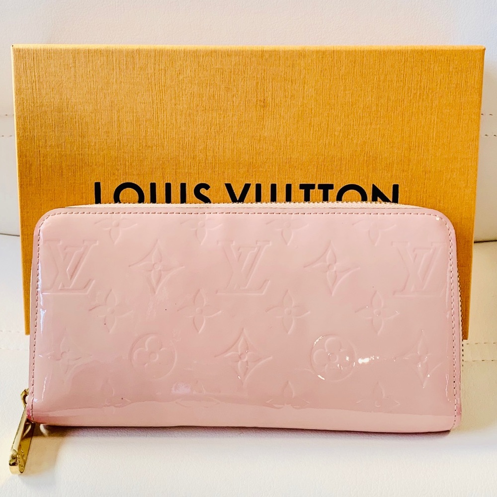Louis Vuitton Pink Zippy Wallet